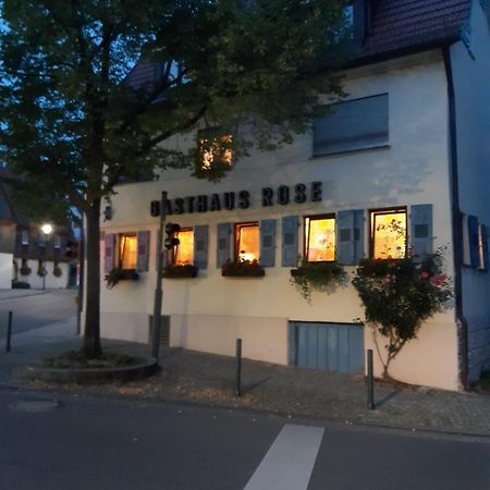 Landgasthof Rose Hotel Ditzingen Exterior foto