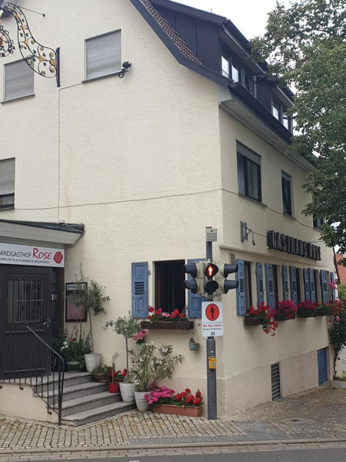 Landgasthof Rose Hotel Ditzingen Exterior foto