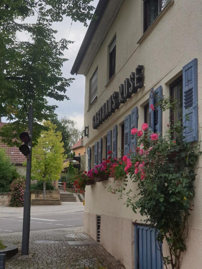Landgasthof Rose Hotel Ditzingen Exterior foto