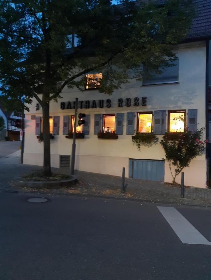 Landgasthof Rose Hotel Ditzingen Exterior foto