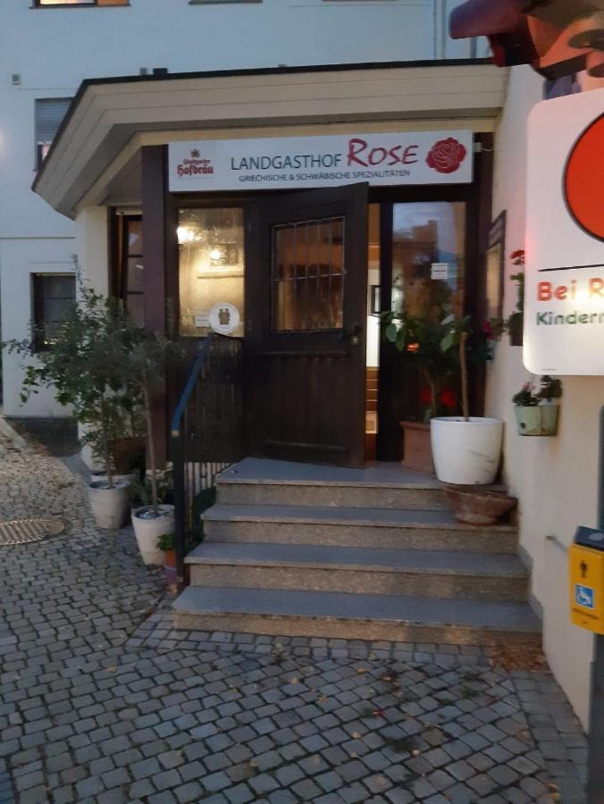 Landgasthof Rose Hotel Ditzingen Exterior foto