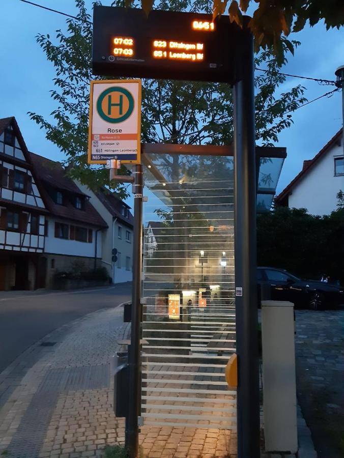 Landgasthof Rose Hotel Ditzingen Exterior foto